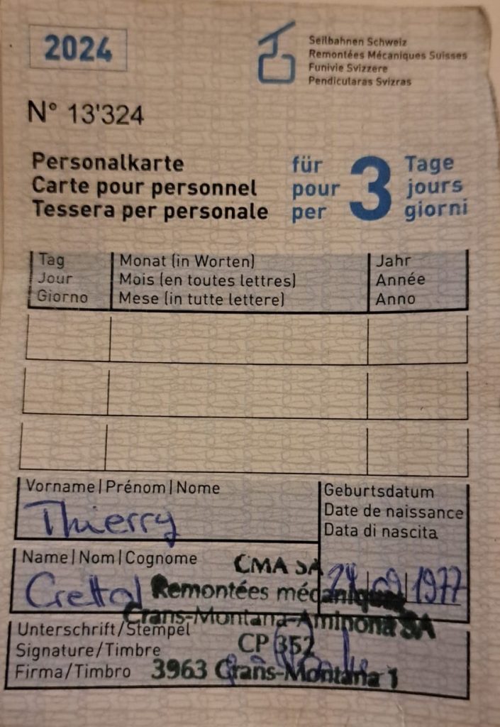Exemple de la carte RMS